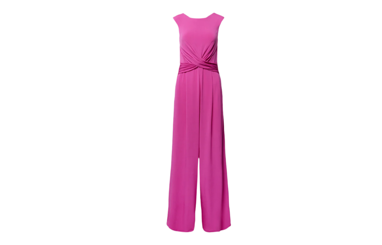 Vera Mont Jumpsuit with boat neck in bright pink