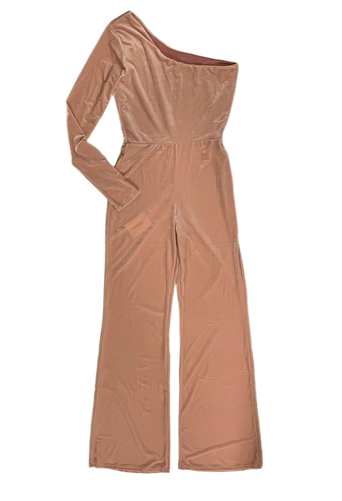 Matinée Lurex Jumpsuit One-Sleeve