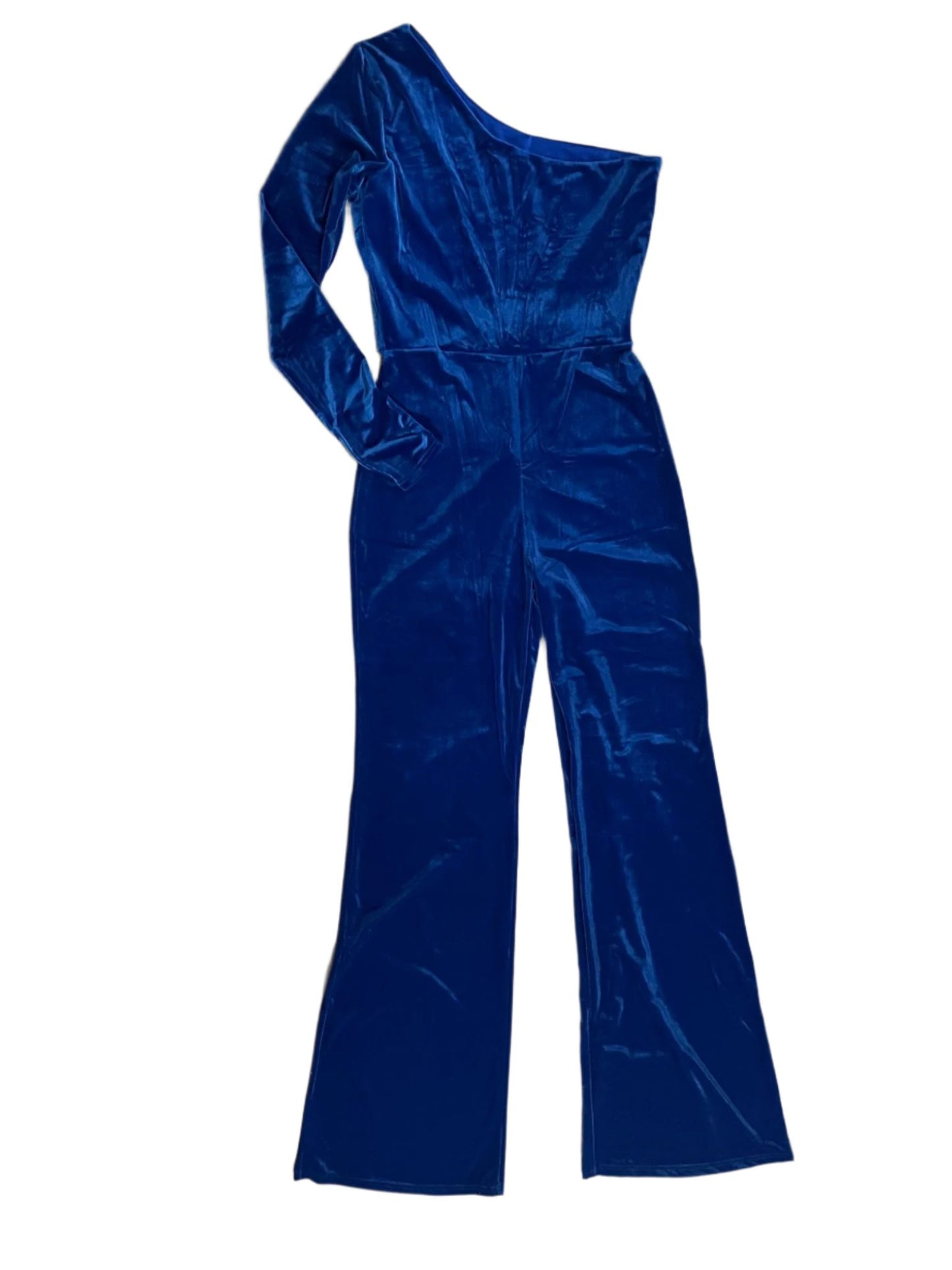 Matinée Lurex Jumpsuit One-Sleeve